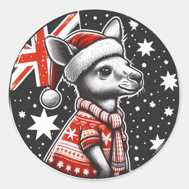 ADESIVO AUSTRÁLIA CHRISTMAS (Frente)