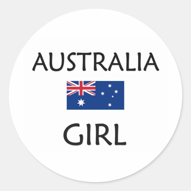 ADESIVO AUSTRÁLIA GIRL (Frente)
