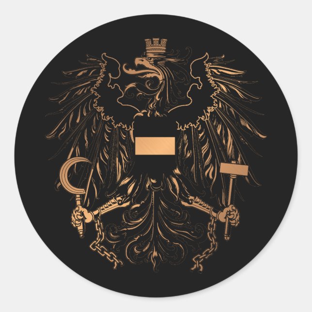 Adesivo Áustria (Frente)