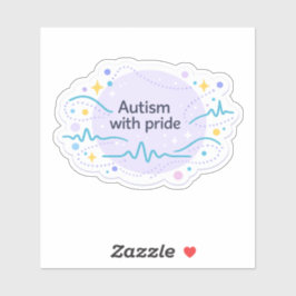 Adesivo Autism Awareness | With Pride Vinyl Sticker 
