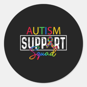 Adesivo Autism Esquadrão de Sensibilização Autismo Grupo d