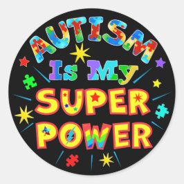 Adesivo Autismo É Meu Super Poder
