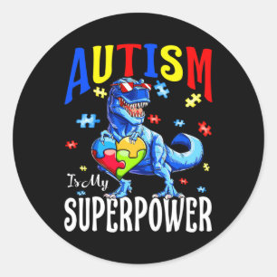 Adesivo Autismo É Meu Superpoder Autismo Sensibilização Di