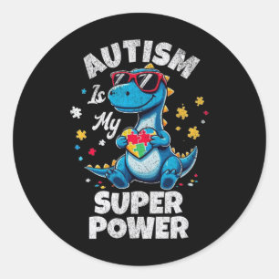 Adesivo Autismo É Meu Superpoder Autismo Sensibilização En