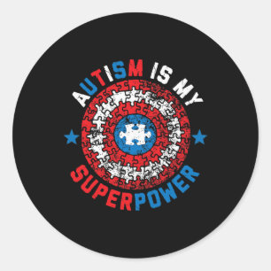 Adesivo Autismo É O Meu Superpoder Autismo Sensibilização