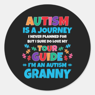 Adesivo Autismo É Uma Jornada Que Nunca Planejei Autismo A