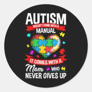Adesivo Autismo Mãe Camisa Mulheres Autismo Sensibilização