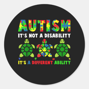 Adesivo Autismo Não É Sensibilização Para O Autismo Da