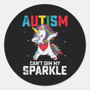 Adesivo Autismo não pode atrapalhar minha consciência de U