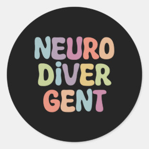 Adesivo Autismo Neurodivergente Autismo Consciência Aceita