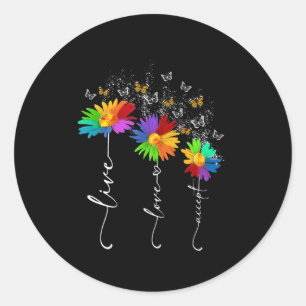 Adesivo Autismo Sensibilização Camisa Amor Aceita Autismo 