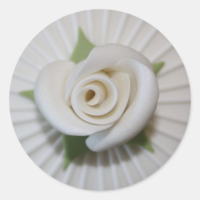 Adesivo Auto colante Botão de Rosa (Frente)