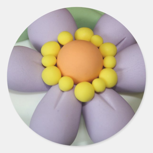 Adesivo Auto colante Flor de Açucar (Frente)