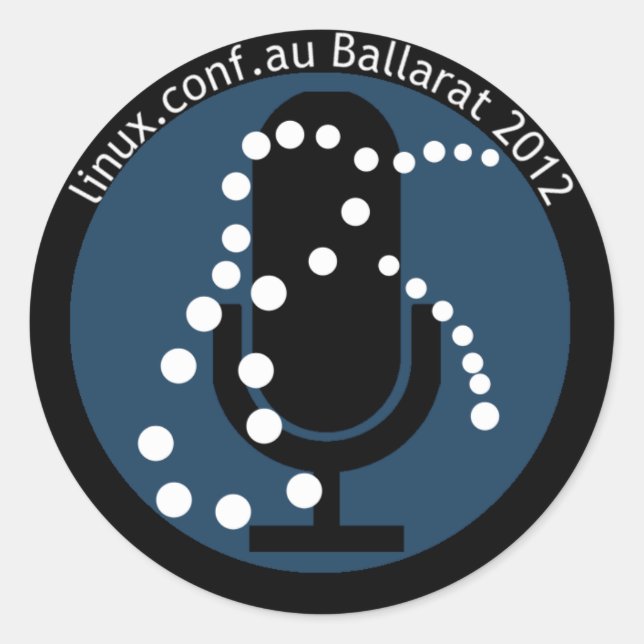 Adesivo Auto-falante LCA2012 com texto (Frente)