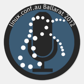 Adesivo Auto-falante LCA2012 com texto