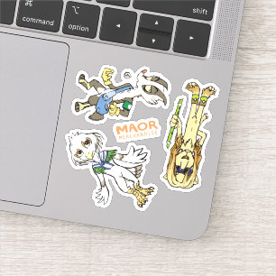 Adesivo Autoadesivo Chibi 3 x 3" MAOR