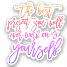Autoajuda cita, Projete você inspirador dizendo