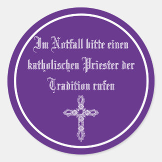 Adesivo Autoaufkleber für den Notfall