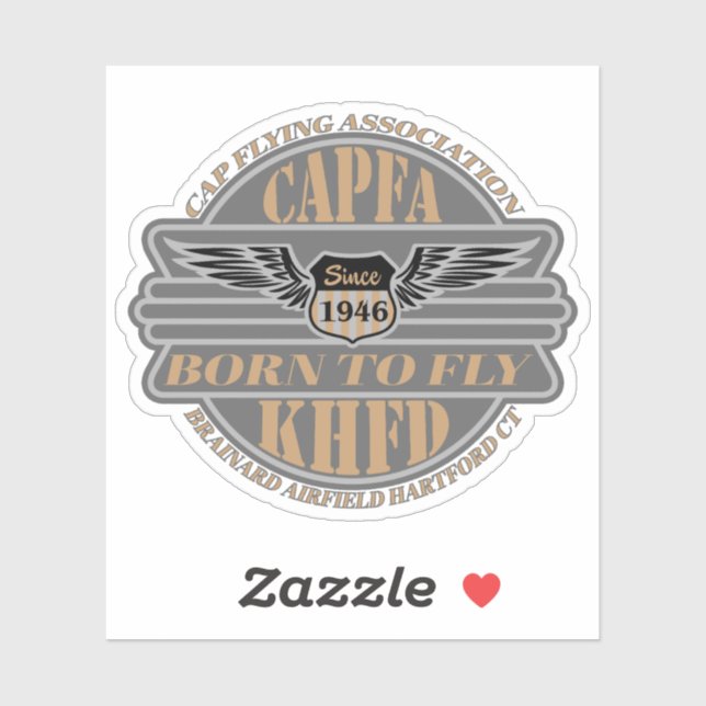 Adesivo Autocolante CAPFA (Folha)