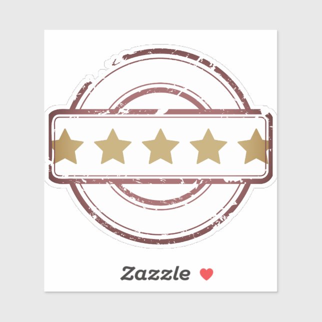 Adesivo Autocolante certificado com classificação de 5 est (Folha)