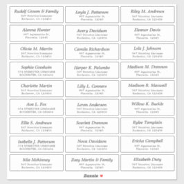 Adesivo Autocolante de Convidado Personalizável