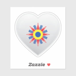 Adesivo Autocolante de ícones de amor caldeus