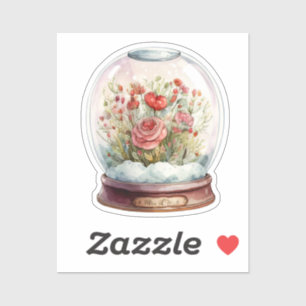 Adesivo Autocolante De Neve Para Namorados
