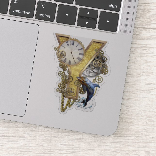 Adesivo Autocolante de personalização Letra Y Aniversário (Detalhe)