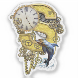 Adesivo Autocolante de personalização Letter S Birthday