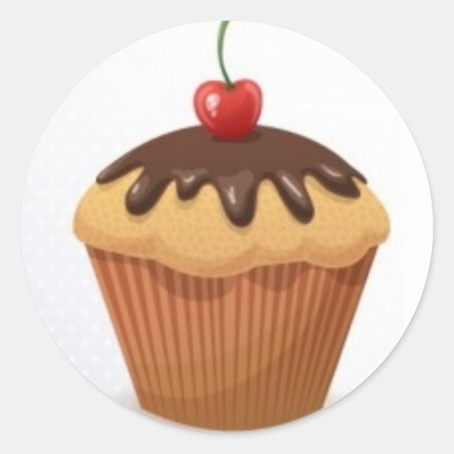 Adesivo Autocolantes/Cupcake (Frente)