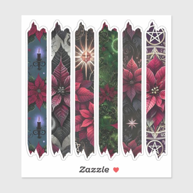 Adesivo Autocolantes de fita Washington Poinsettia (Folha)