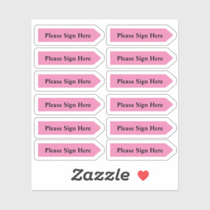 Adesivo Autocolantes de Seta Rosa de Design Personalizado