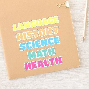 Adesivo Autocolantes escolares, estética