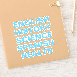 Adesivo Autocolantes escolares, estética