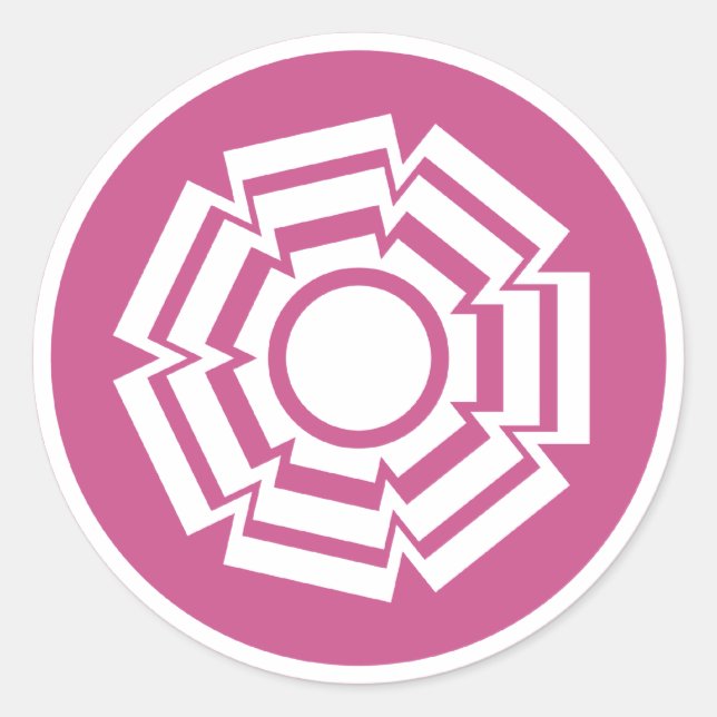 Adesivo Autocolantes, magenta (Frente)