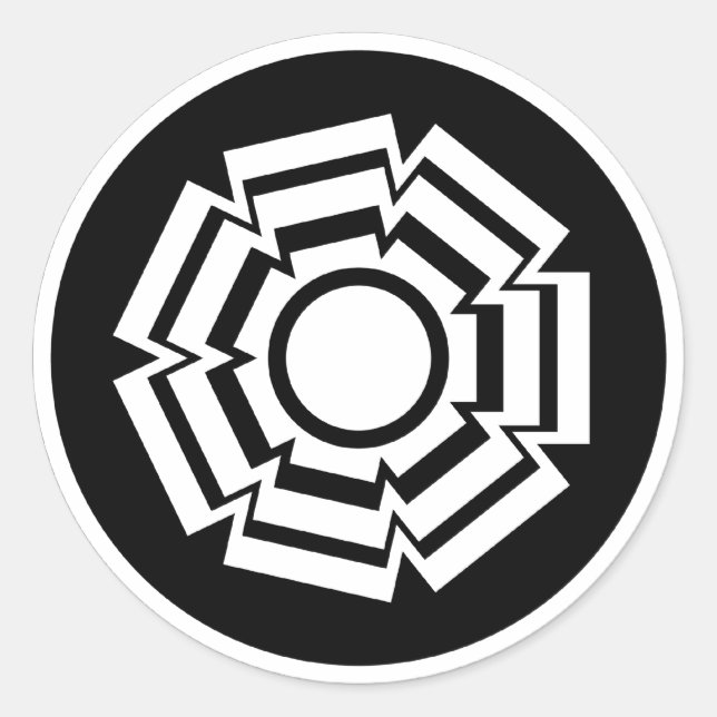 Adesivo Autocolantes, pretos (Frente)