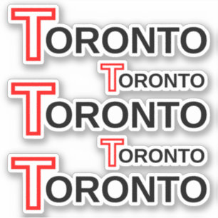 Adesivo Autocolantes "Toronto" (Ontário, Canadá)