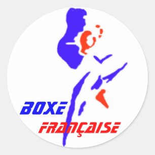 Adesivo Autocollant Boxe Française