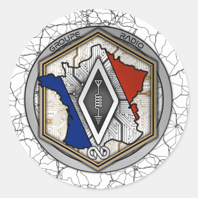 ADESIVO AUTOCOLLANT RADIO 2025 (Frente)