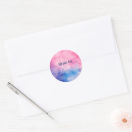 Adesivo Autocollant Saint-Valentin - Design Aquarelle