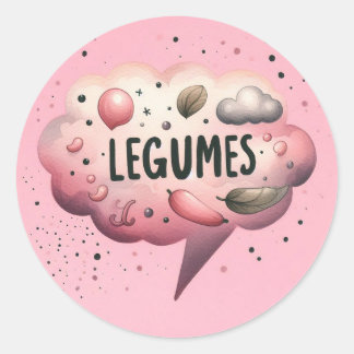 Adesivo Autocollants ronds classiques