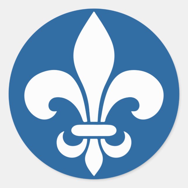 Adesivo AutocollantX20 Flor de lys francês metal antigo (Frente)