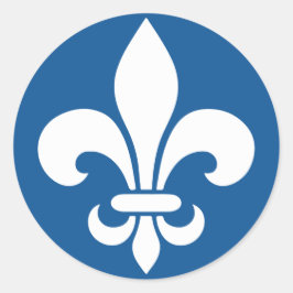 Adesivo AutocollantX20 Flor de lys francês metal antigo