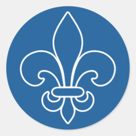 Adesivo AutocollantX20 Flor de lys francês moderna