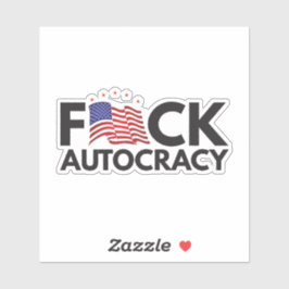 Adesivo Autocracia eficaz