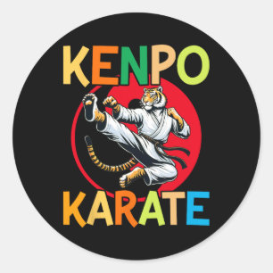 Adesivo Autodefesa Kenpo Karate Artes Marciais