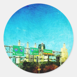 Adesivo Autoestrada Kansas City