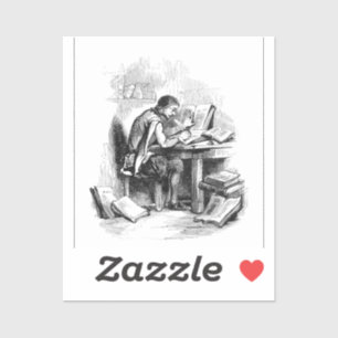 Adesivo Autor de Escritor de Livro Anterior