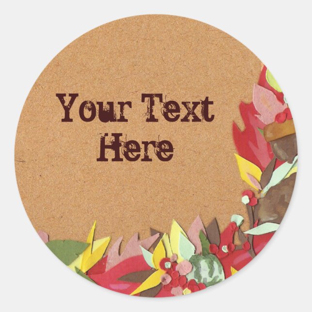 Adesivo Autoumn Leaves Sticker (Frente)