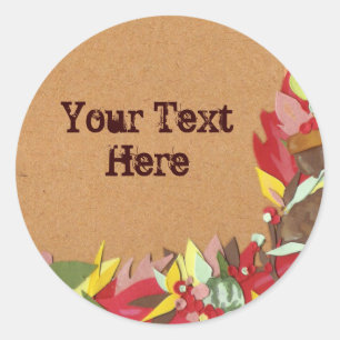 Adesivo Autoumn Leaves Sticker